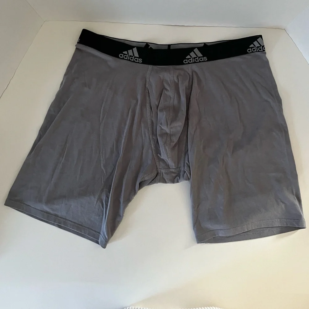 adidas Men's Lightweight Compression Shorts in Black and Gray Bundle - Picture 8 of 12